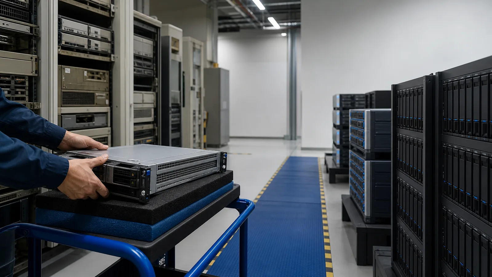 Предметная сцена, раскрывающая тему материала: Azure migration Kazakhstan: readiness, data residency и FinOps